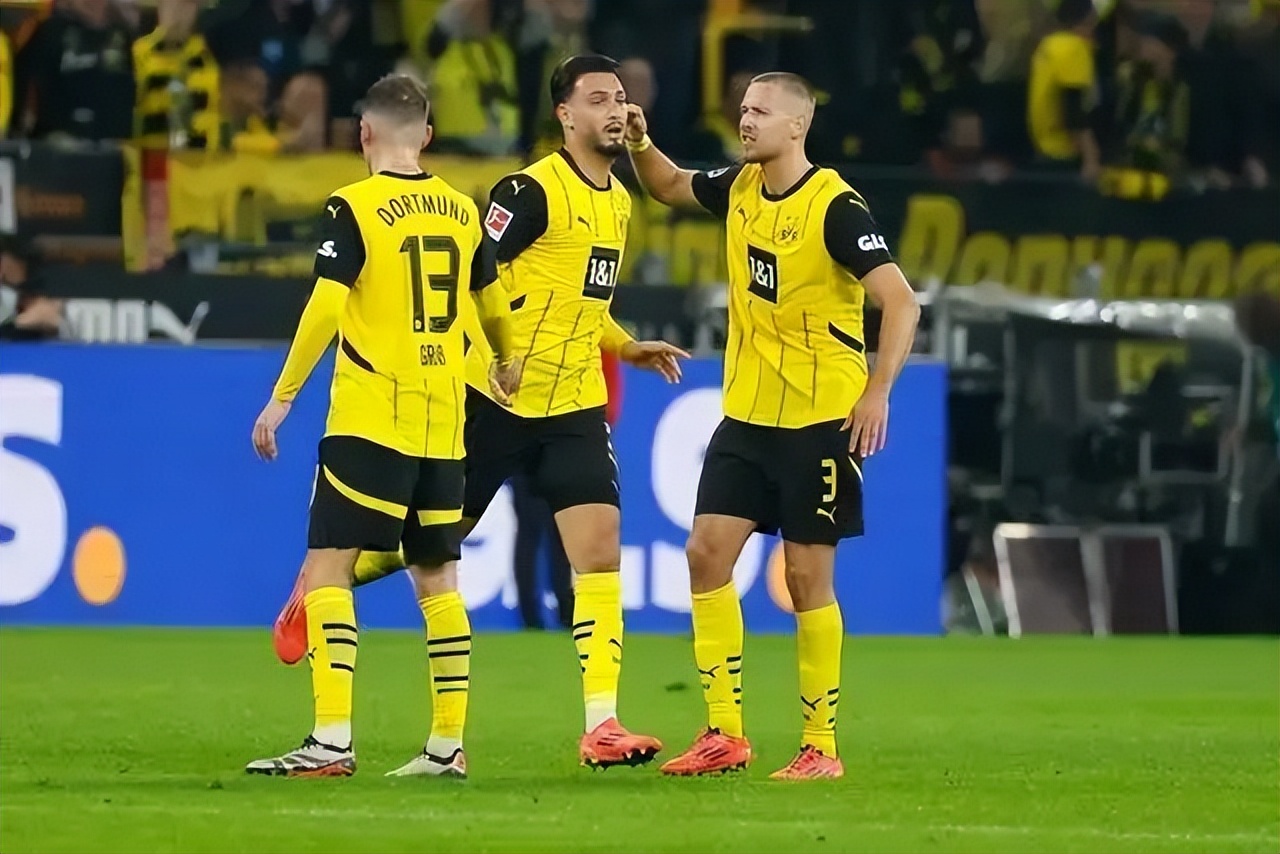 关于多特蒙德双方各进一球,遭遇-平局的信息 关于多特蒙德双方各进一球,遭遇-平局的信息